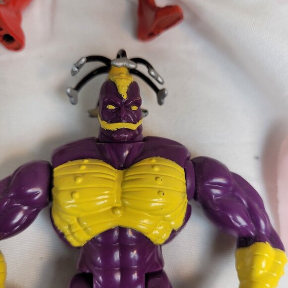 X-Men Figure Lot of 8 Wolverine Juggernaut Wonderman Archangel vintage - Picture 13 of 16